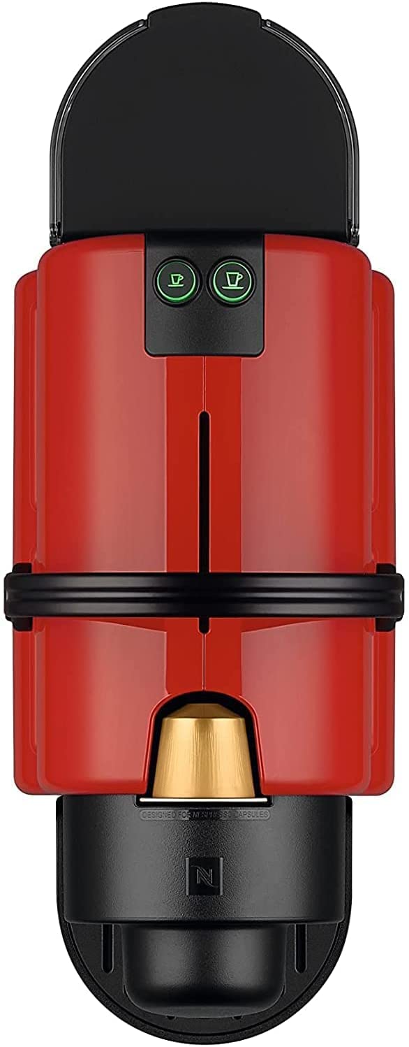 Pravell Inissia Rouge – Réservoir 0,7 L, Machine à Café à Capsules