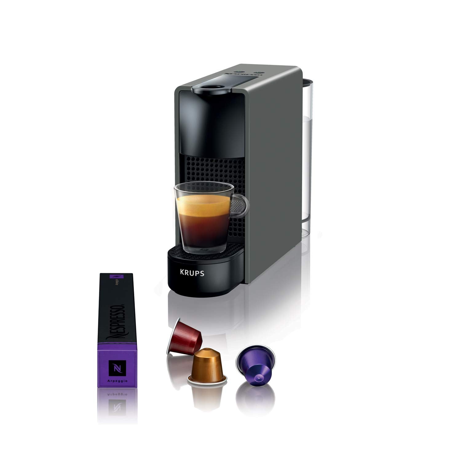 Pravell Essenza Mini Gris – Machine à Café Capsule Ultra-Compacte