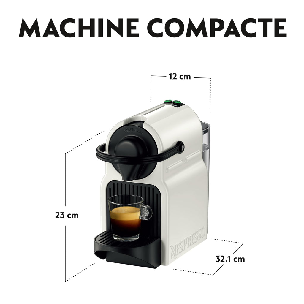Pravell Inissia Blanche Édition – Machine Espresso Automatique