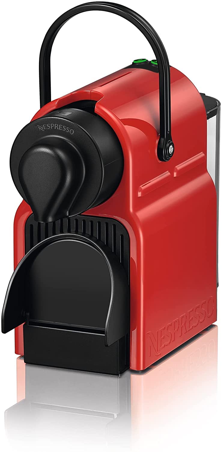 Pravell Inissia Rouge – Réservoir 0,7 L, Machine à Café à Capsules