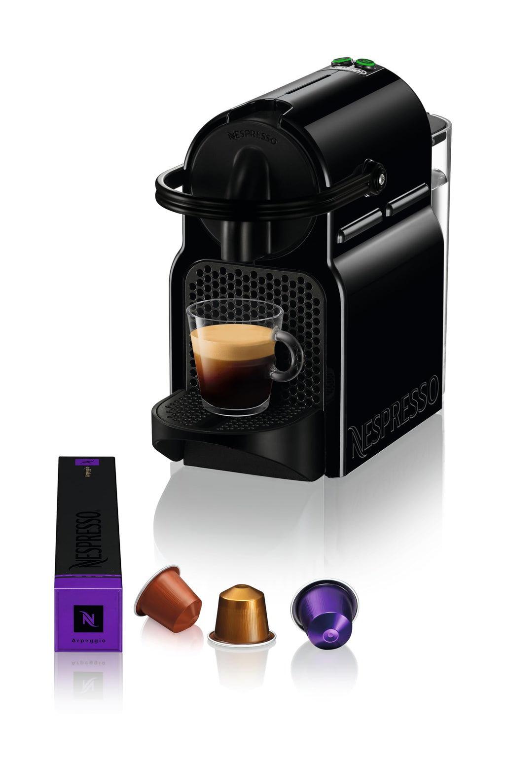 Pravell Inissia Noire – Cafetière Automatique à Capsules Individuelles