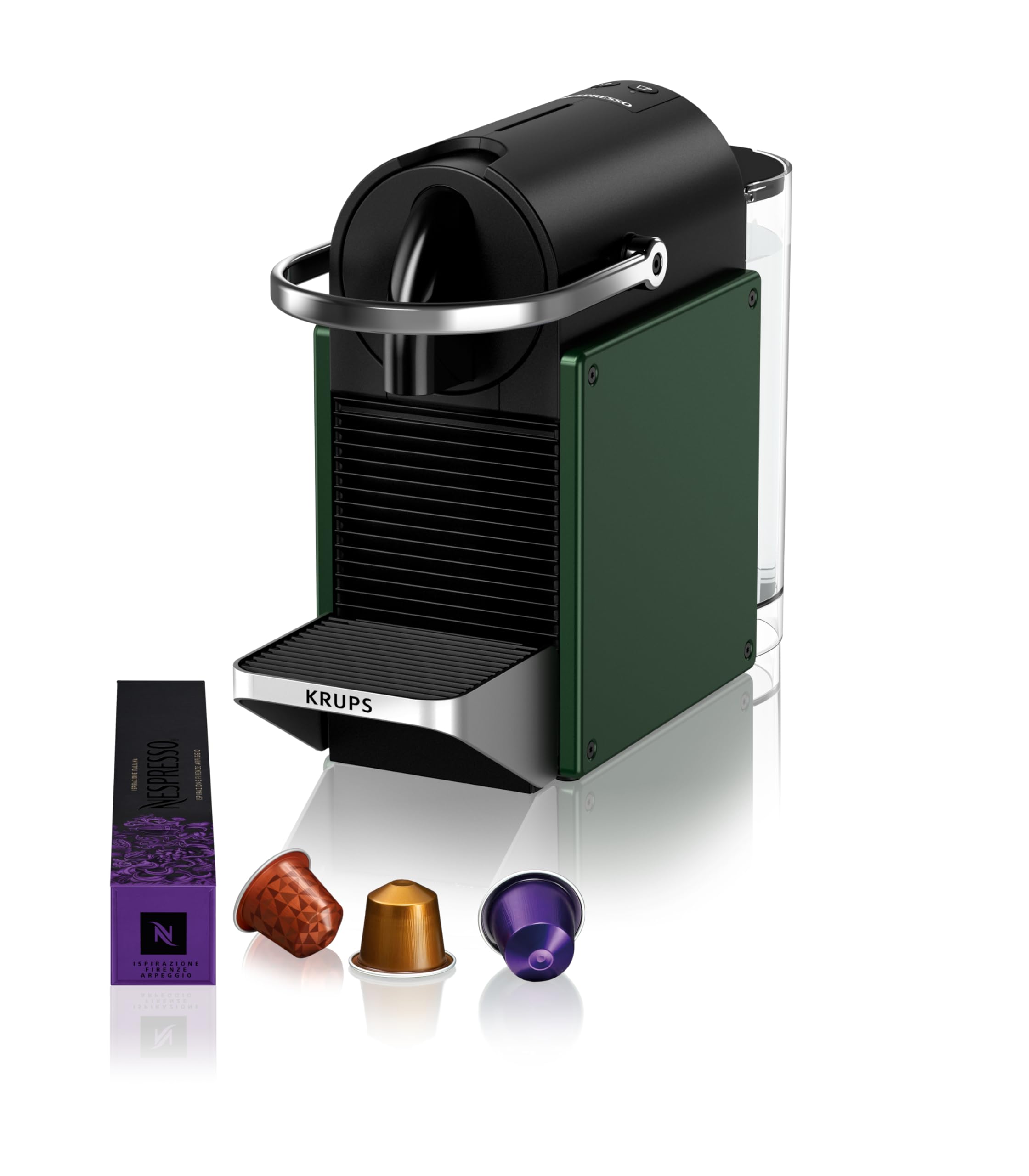 Pravell Pixie Vert – Cafetière à Capsules Compacte et Design